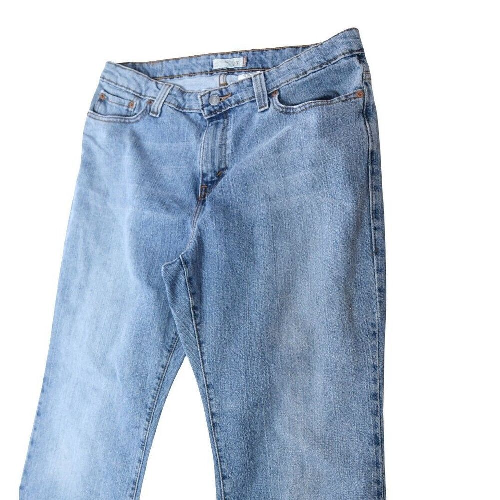Levi’s 515 Bootcut Jeans Women’s 16M Mid Wash Blue Stretch Denim Classic Mid - Picture 3 of 11